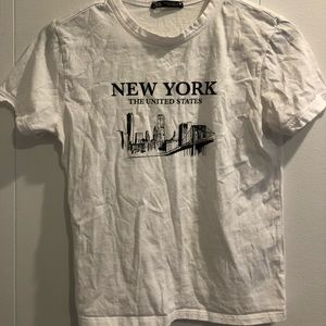 ZARA graphic t shirt, NEW condition